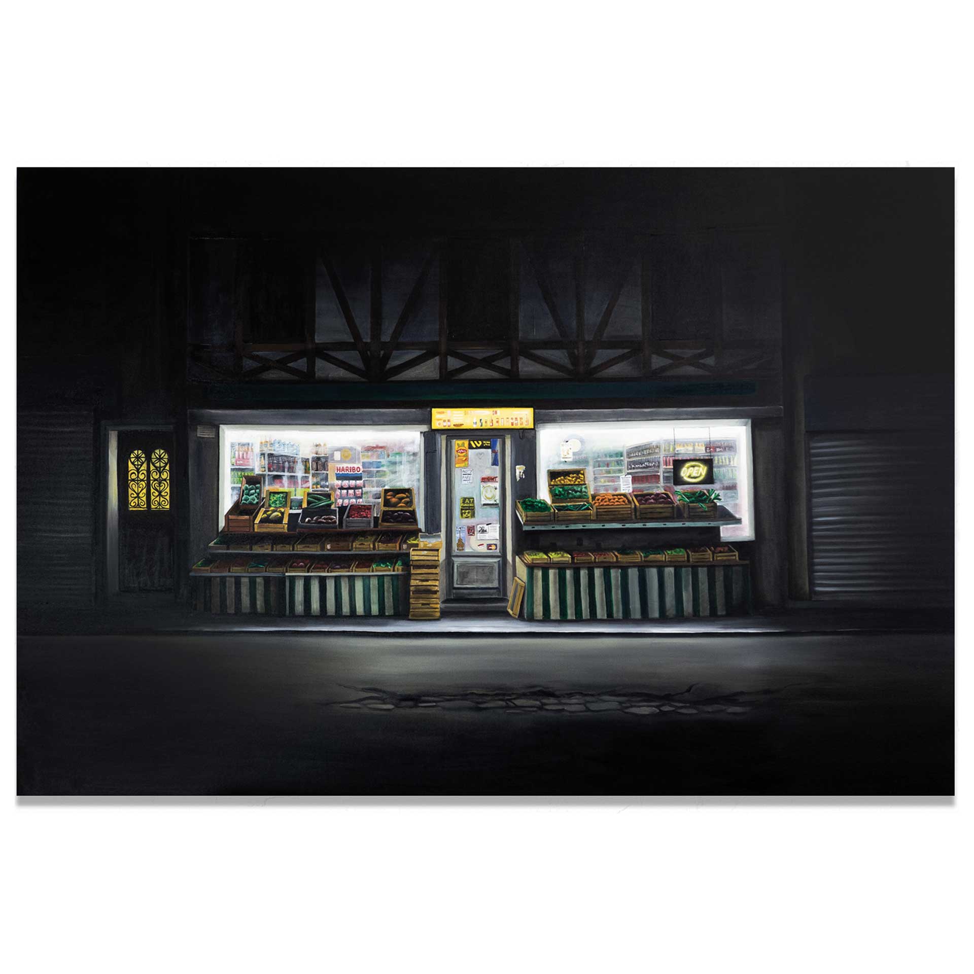 Peinture "Byzance" de Antonin Rodet (max rodeo)
